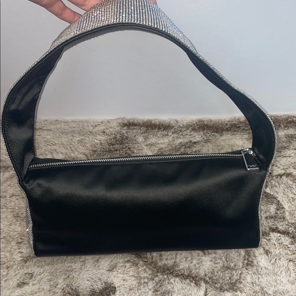 Kate Spade ‘Afterparty’ Crystal Embellished Satin Shoulder Bag - Picture 2 of 12